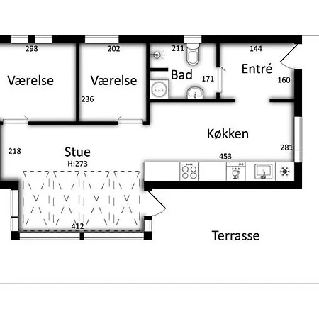 Modern Summer House With Fantastic Skylight, *